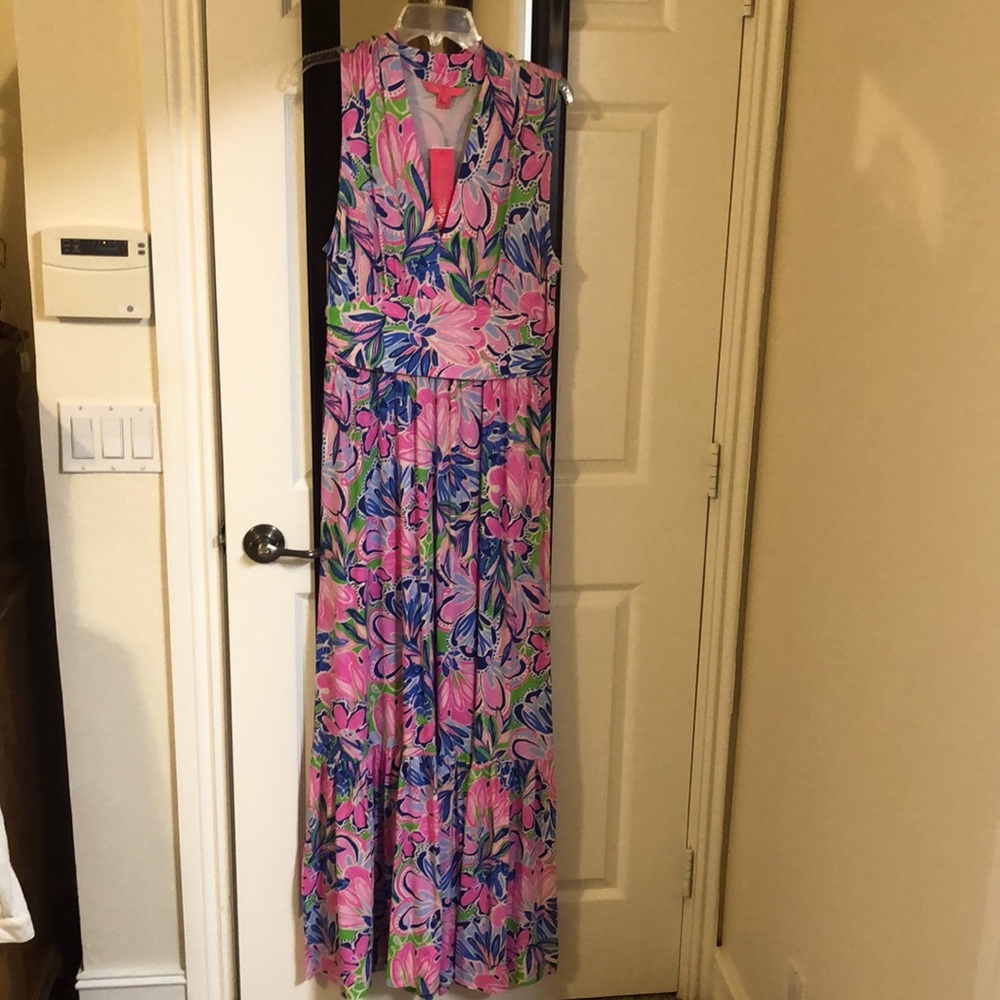 Size large Lilly Pulitzer maxi dress